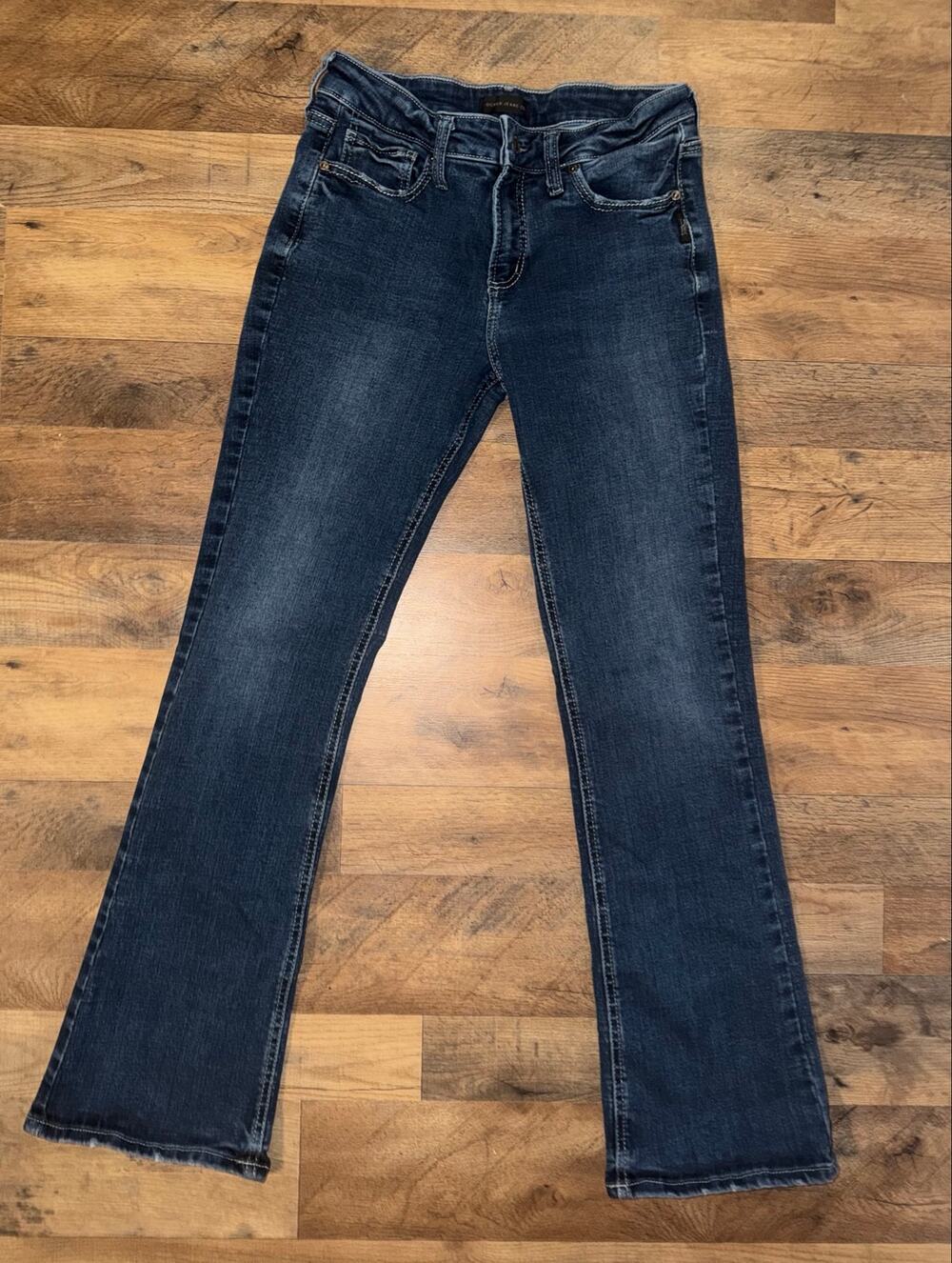 Silver jeans co women’s suki bootcut blue jeans